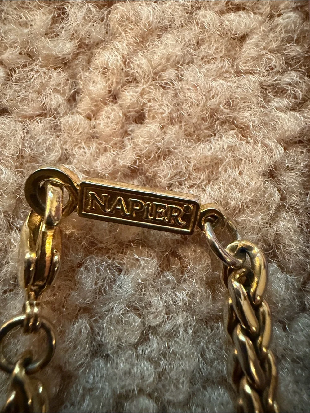 Napier vintage gold